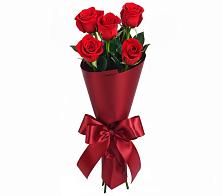 Букет 5 Красных роз Эдлесс Лав в Путевке