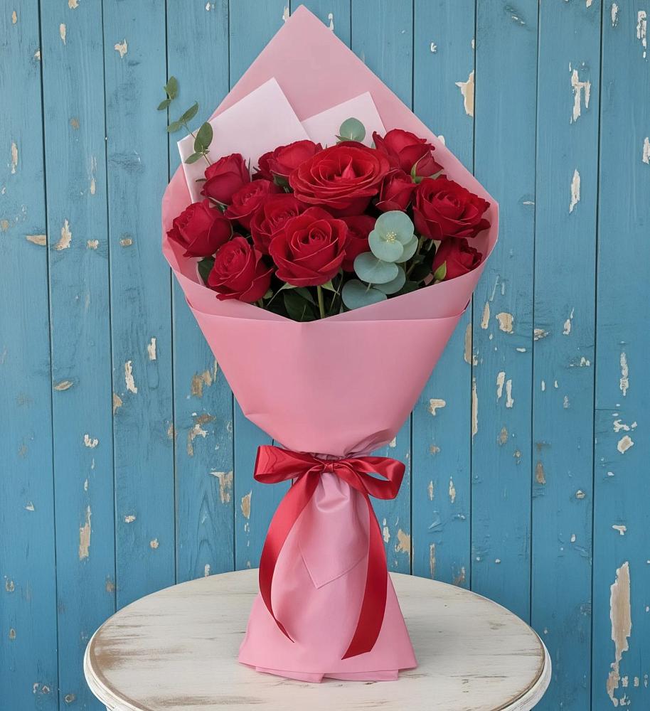 Букет цветов из: Розы в Путевке