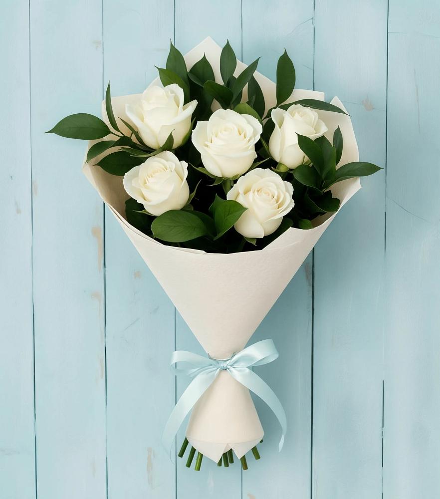 Букет цветов из: Розы в Путевке