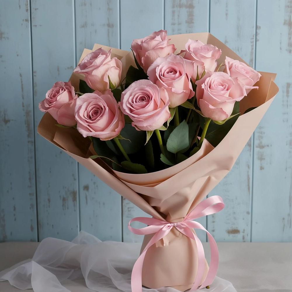 Букет цветов из: Розы в Путевке