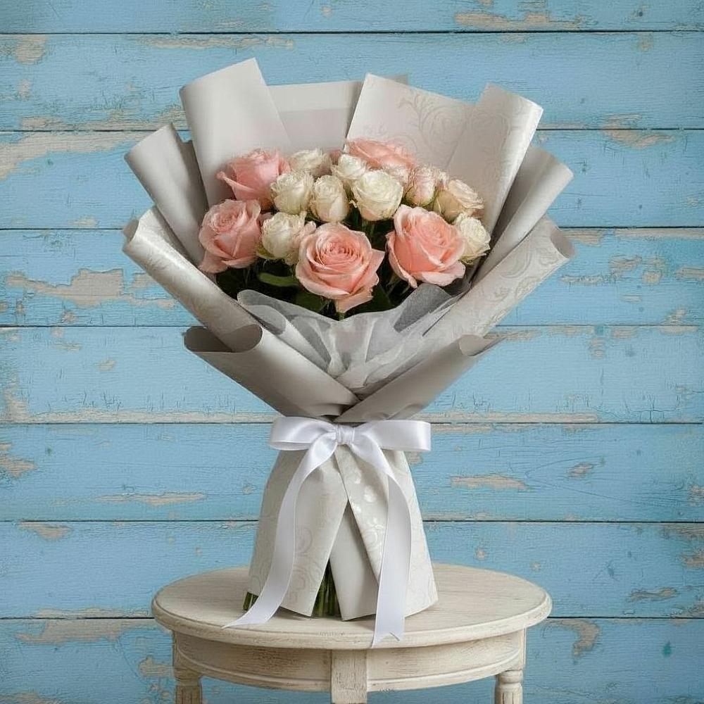 Букет цветов из: Розы в Путевке