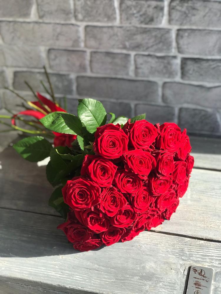 Букет Красные розы Фридом в Путевке