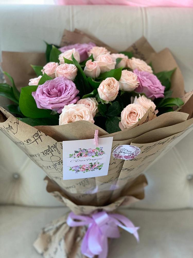 Букет цветов из: Розы в Путевке