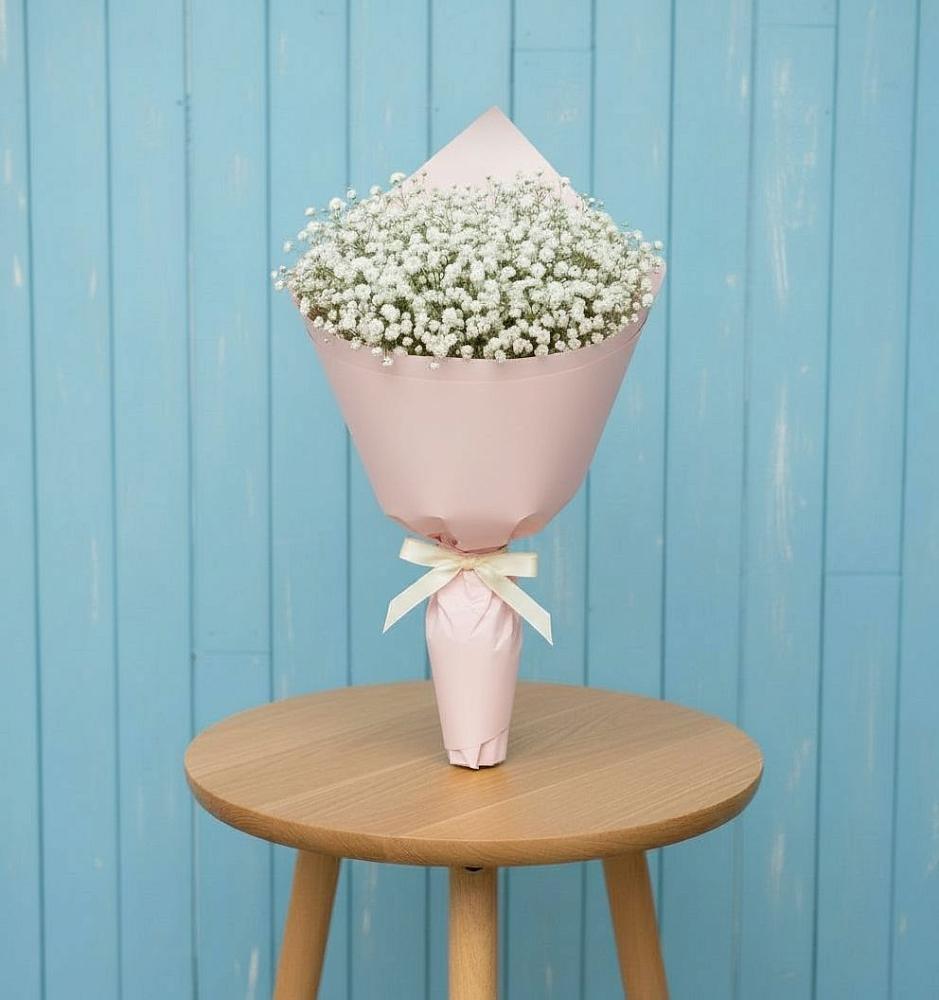 Букет цветов из: Гипсофила в Путевке