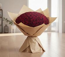 Букет 101 Красная роза в Путевке