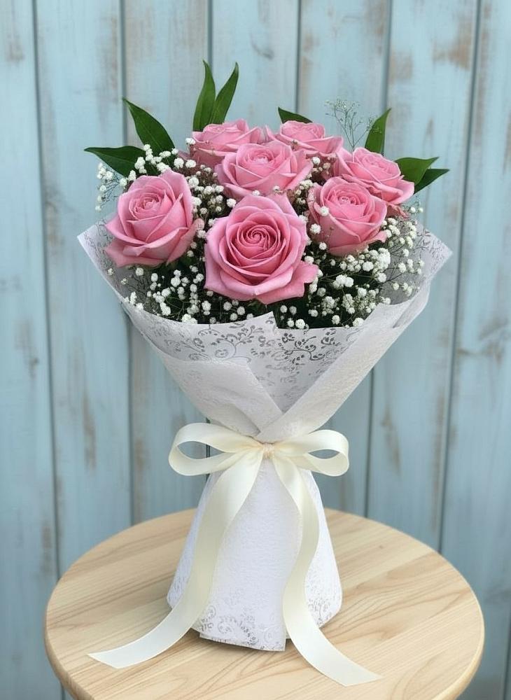 Букет цветов из: Розы в Путевке