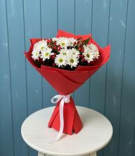 Букет цветов из:  Хризантемы в Путевке