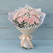 Букет цветов из:  Гвоздики #REPLACE_PRED# Путевке