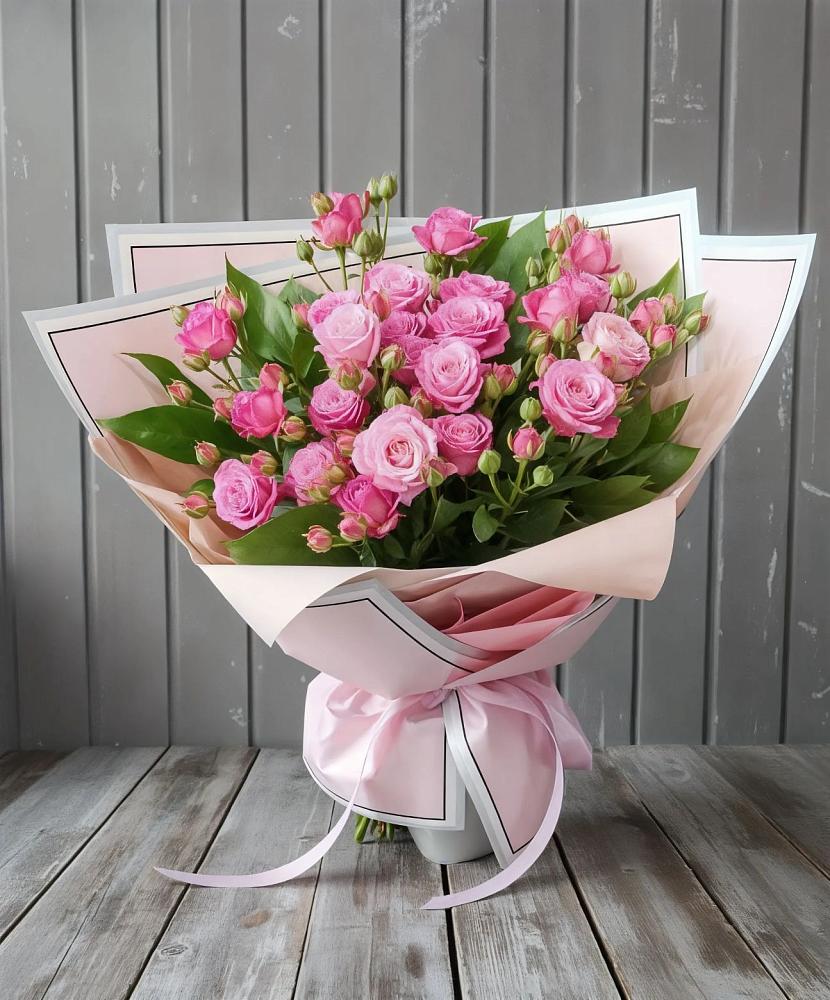 Букет Розовый кустик в Путевке