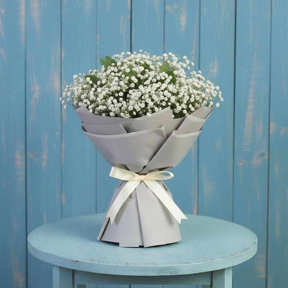 Букет цветов из: Гипсофила в Путевке