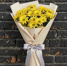 Букет цветов из:  Хризантемы в Путевке