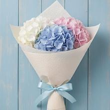 Букет цветов из:  Гортензия в Путевке