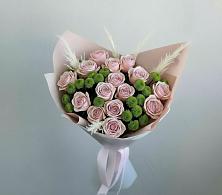 Букет цветов из:  Розы и Хризантемы #REPLACE_PRED# Путевке