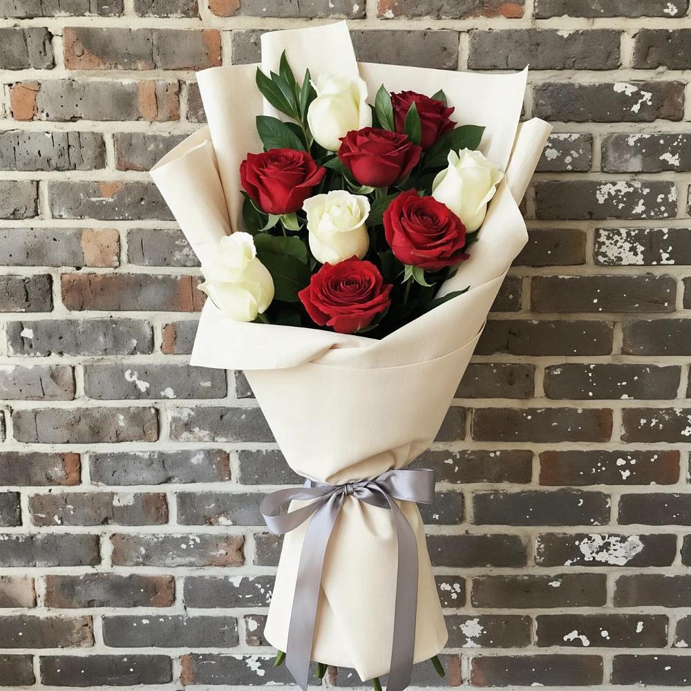 Букет цветов из: Розы в Путевке