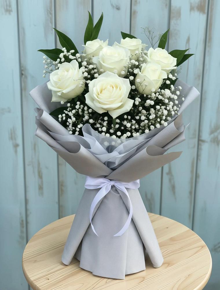 Букет цветов из: Розы в Путевке