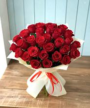 Букет 29 Красных роз в Путевке