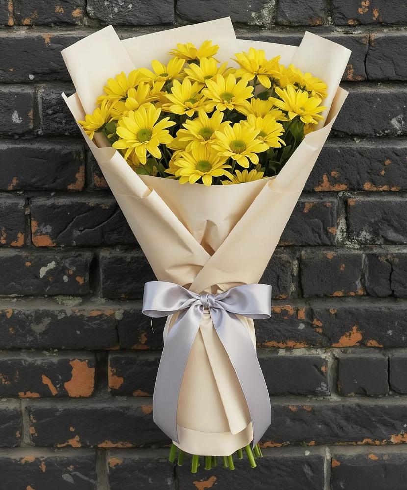 Букет цветов из: Хризантемы в Путевке