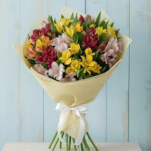 Букет цветов из:  Альстромерии в Путевке
