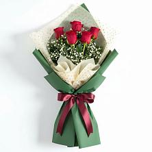 Букет цветов из:  Розы в Путевке