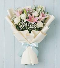 Букет цветов из:  Лилии в Путевке