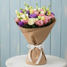 Букет цветов из:  Лизиантусы #REPLACE_PRED# Путевке