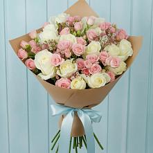 Букет цветов из:  Розы в Путевке