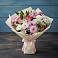 Букет цветов из: Хризантемы, Альстромерии и Розы в Путевке